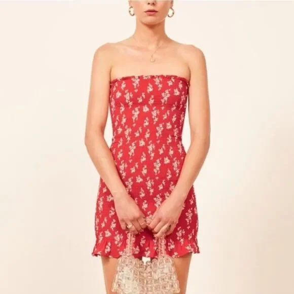 Reformation Chantilly Lace Dress Small - Picture 5 of 6